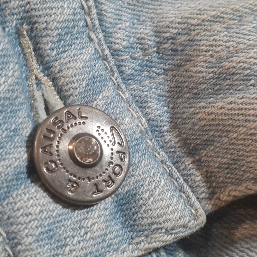 Sport & Casual Style Heavily beaded & embellished ladies Jeans. VG cond BLING! - Picture 12 of 16
